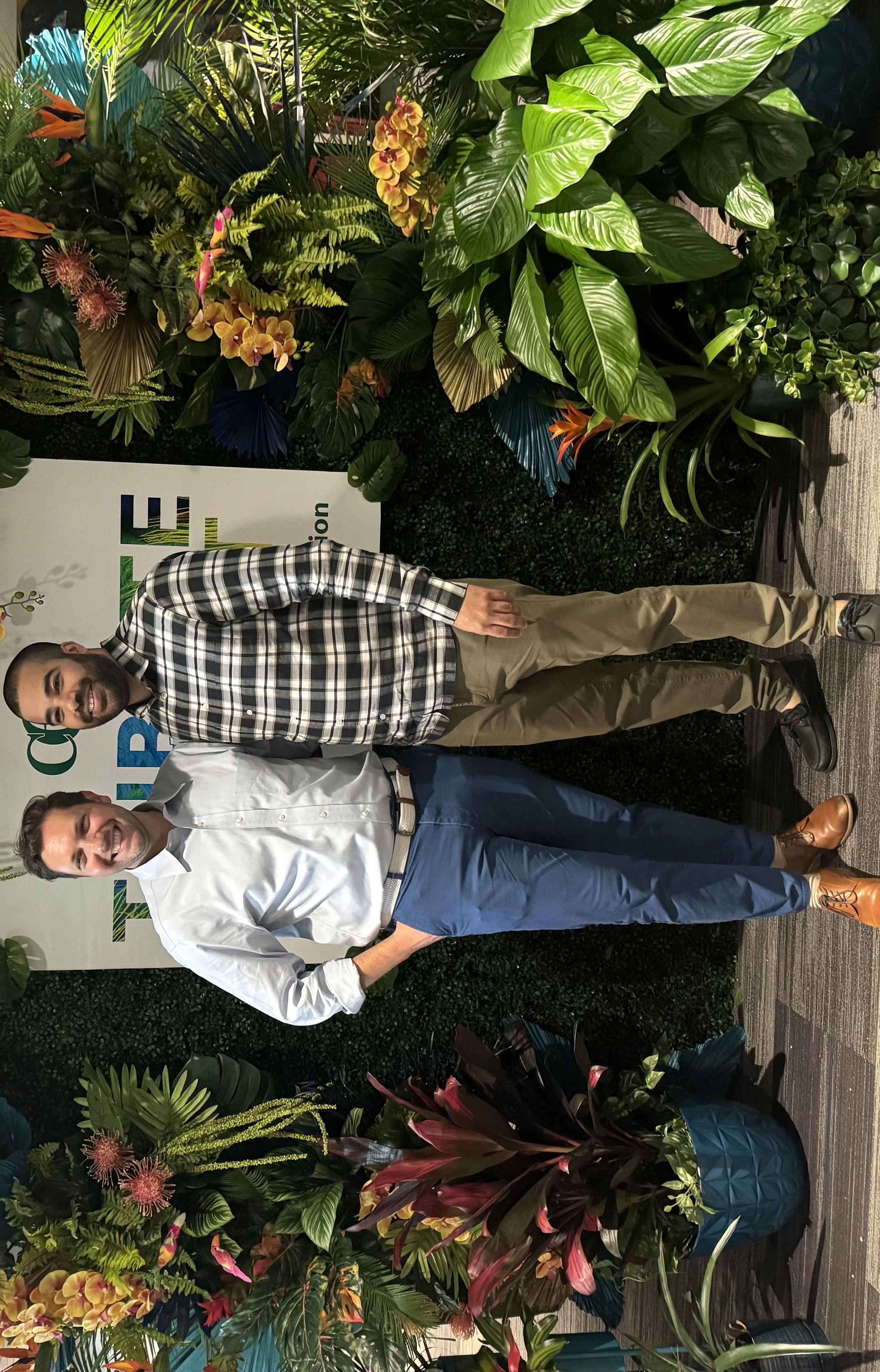 Kenny Garcia with Bobby at Kenny's college graduation